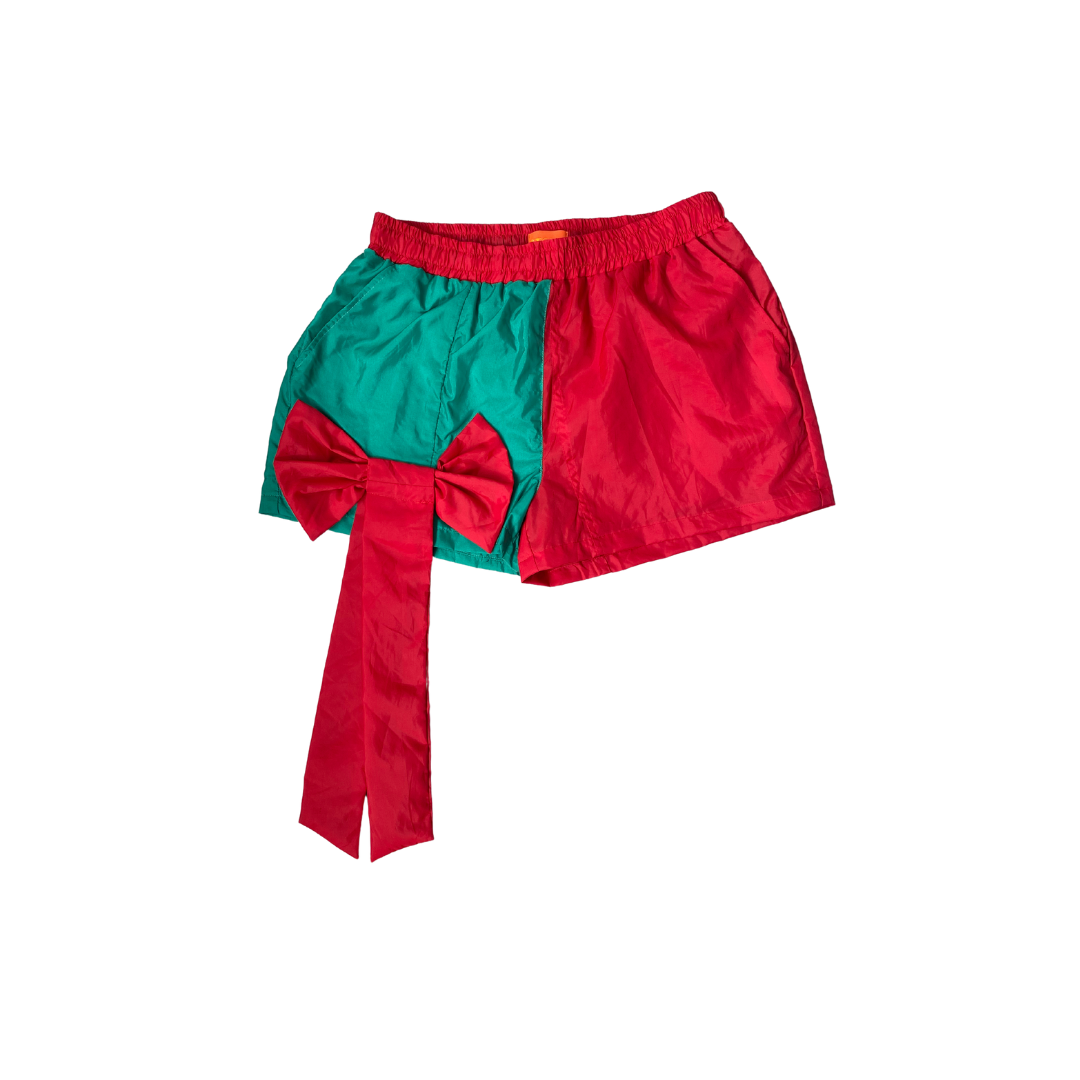 ONE-OFF BOW SHORTS (LARGE)